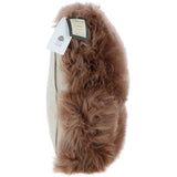 Ashwood Sheepskin Cushion Toffee