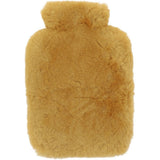 Natural Sheepskin Hot Water Bottle Cover Ochre: WOOL WATER