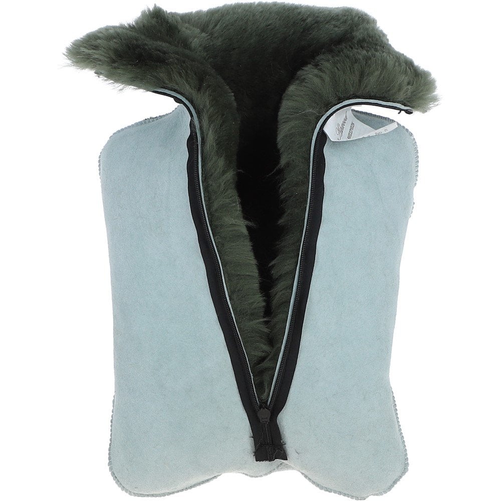 Natural Sheepskin Hot Water Bottle Cover Cypress: WOOL WATER
