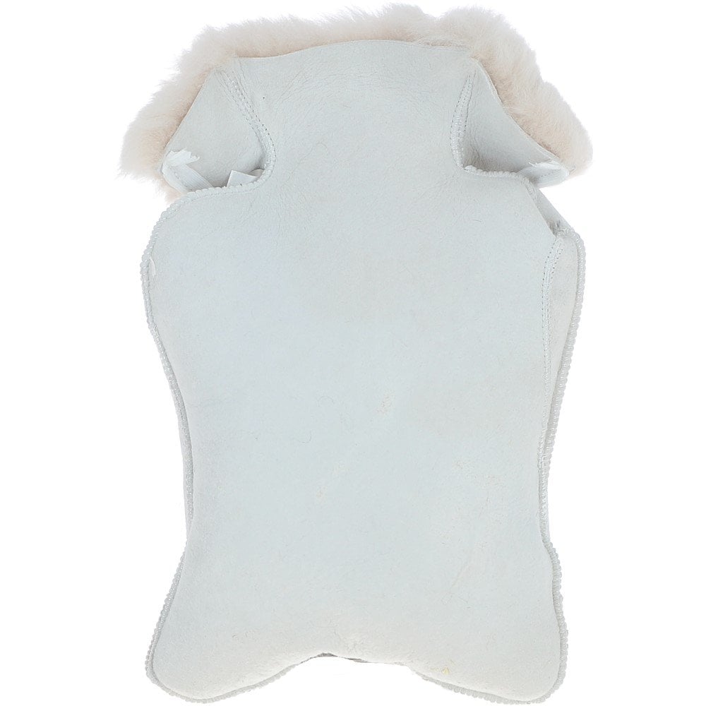 Natural Sheepskin Hot Water Bottle Cover Linen: WOOL WATER