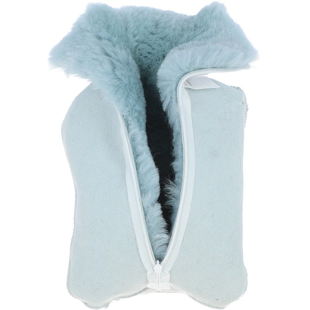 Natural Sheepskin Hot Water Bottle Cover Duck Egg: WOOL WATER