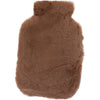 Natural Sheepskin Hot Water Bottle Cover Toffee: WOOL WATER