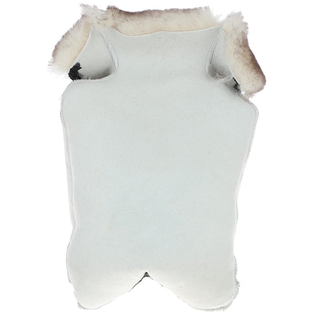 Natural Sheepskin Hot Water Bottle Cover Wolf Tip: WOOL WATER