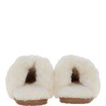 Women's Classic  Suede Sheepskin Slippers Tan: FEN-LADIES SLIPPERS