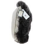 Ashwood Sheepskin Cushion Coal