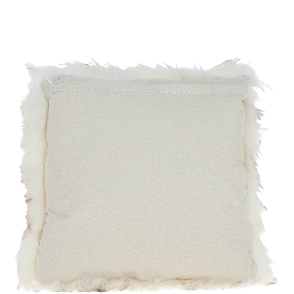 Ashwood Sheepskin Cushion Wolf Tip