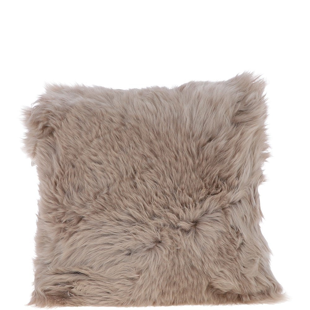 Ashwood Sheepskin Cushion Camel