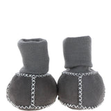Fenland Unisex Kids Sheepskin Booties Grey: CUTIE BOOTIE