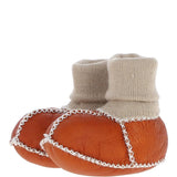 Fenland Unisex Kids Sheepskin Booties Mustard: CUTIE BOOTIE