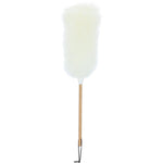 Ashwood Lambswool Duster with Solid Wooden Handle Natural: LAMBSWOOL DUSTER