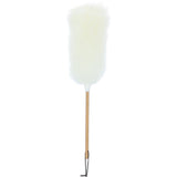 Ashwood Lambswool Duster with Solid Wooden Handle Natural: LAMBSWOOL DUSTER