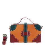 Ashwood Leather Trinket Box Orange: VIN-7