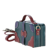 Ashwood Leather Trinket Box Green: VIN-7