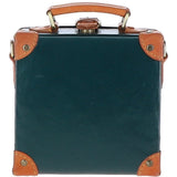 Ashwood Leather Trinket Box Green: VIN-8