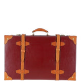 Ashwood Vintage Leather Trunk Red: VIN-18