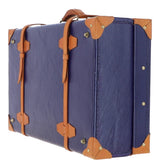 Ashwood Vintage Leather Trunk Navy: VIN-22