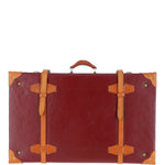 Ashwood Vintage Leather Trunk Red: VIN-22