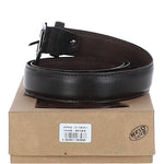 Luxury Leather Belt and Wallet Gift Set Brown: GS-1250