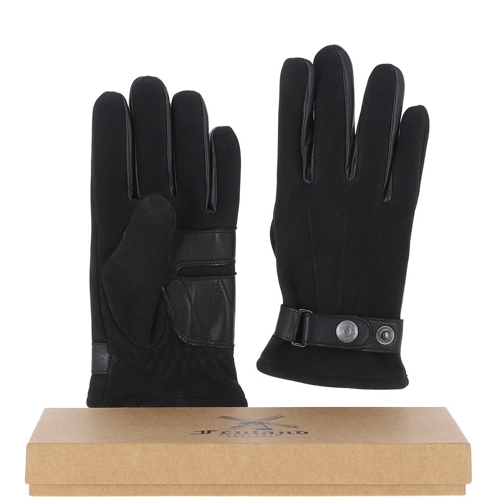 Fenland Suede Gloves Black: FEN-1003