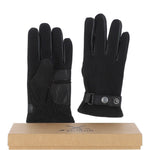 Fenland Suede Gloves Black: FEN-1003