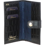 Ashwood Woman's Gift TRAVEL SET Black/Croc