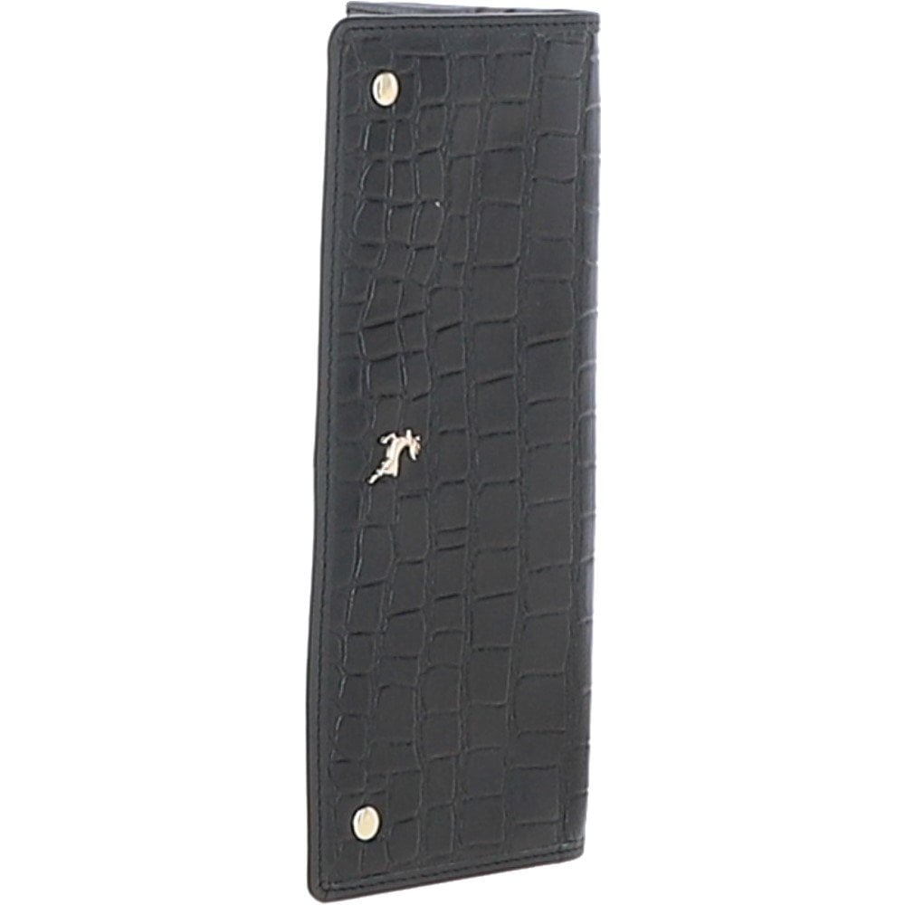Ashwood Woman's Gift TRAVEL SET Black/Croc