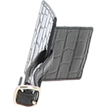 Ashwood Woman's Gift TRAVEL SET Black/Croc
