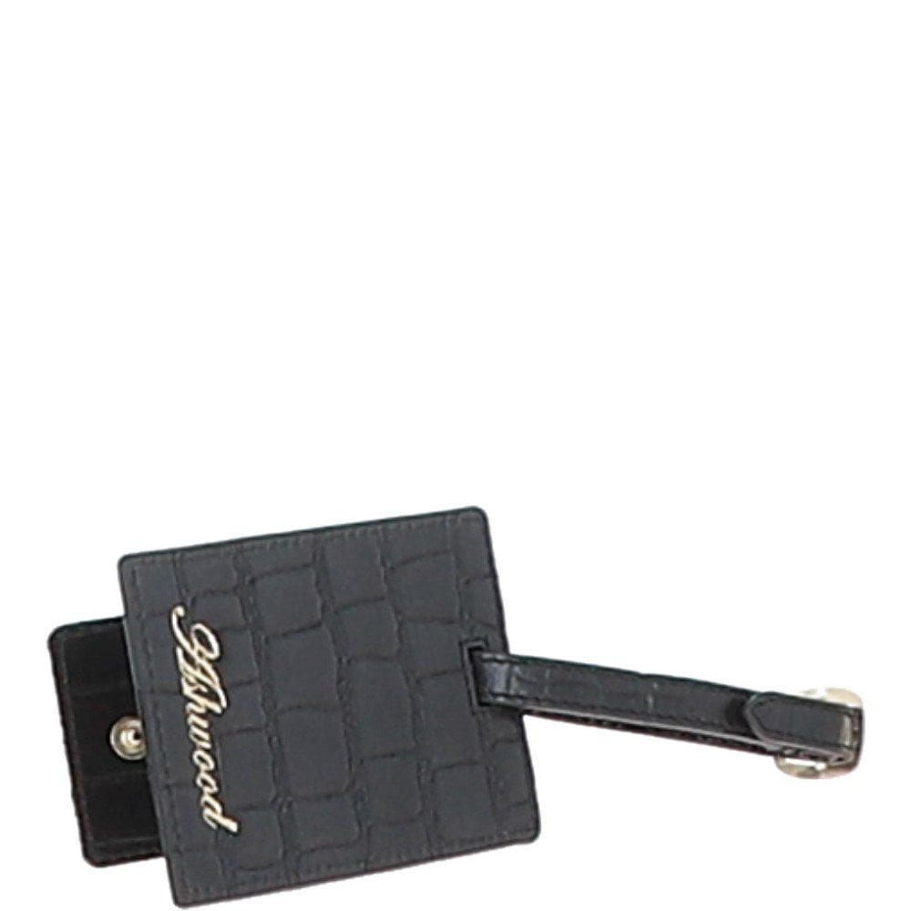Ashwood Woman's Gift TRAVEL SET Black/Croc