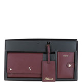 Ashwood Woman's Gift TRAVEL SET Burgandy