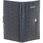 Ashwood Woman's Gift TRAVEL SET Navy/croc