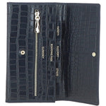 Ashwood Woman's Gift TRAVEL SET Navy/croc