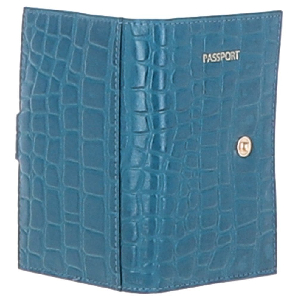 Ashwood Woman's Gift TRAVEL SET Teal/croc