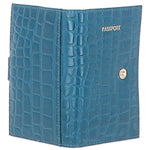 Ashwood Woman's Gift TRAVEL SET Teal/croc