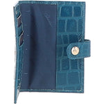 Ashwood Woman's Gift TRAVEL SET Teal/croc