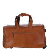 Weekend Columbian Leather Travel Holdall Tan : 8146