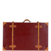 Ashwood Vintage Large Leather Trunk Red: VIN-26