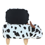 Ashwood Animal Ottomans & Foot Stools Black/White CY-8001-1 NA
