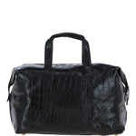 Mens Large Travel Holdall Blk/croc : Paddington