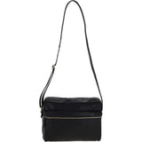 Ashwood Leather Messenger Bag – Black: T-73