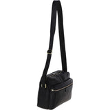 Ashwood Leather Messenger Bag – Black: T-73