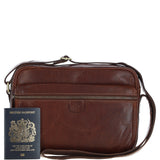 Ashwood Leather Messenger Bag – Chestnut Tan: T-73