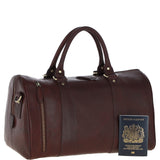 Ashwood Leather Holdall – Chestnut Tan: T-76