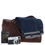 Ashwood Leather Holdall – Chestnut Tan: T-76