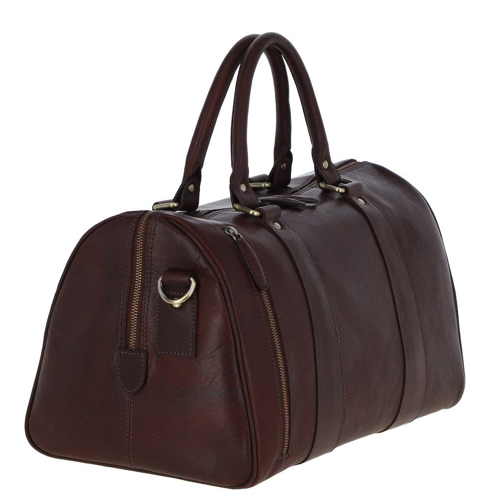 Ashwood Leather Holdall – Chestnut Tan: T-76