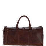 Ashwood Large Leather Holdall – Chestnut Tan: T-77