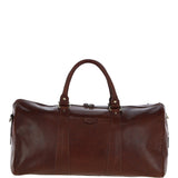 Ashwood Large Leather Holdall – Chestnut Tan: T-77