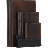 A6 Leather Book Cover Copper Brown: A6 BOOK COVER