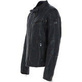 Trapper Leather Jacket Black : Largo