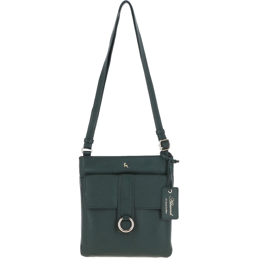 Ashwood Leather Crossbody Bag Ever Green: 64033