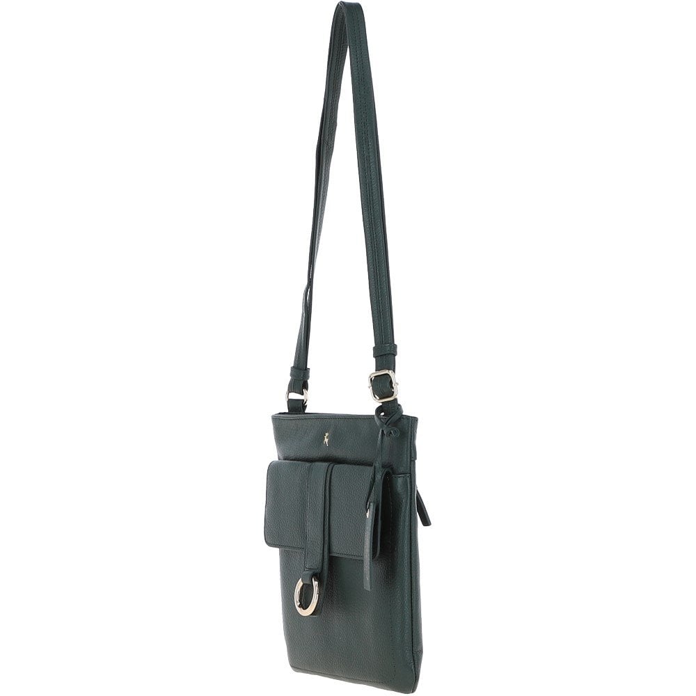 Ashwood Leather Crossbody Bag Ever Green: 64033